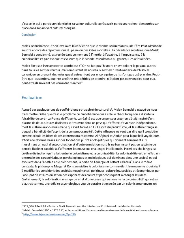 TÉLÉCHARGER LES CONDITIONS DE LA RENAISSANCE MALEK BENNABI PDF LES CONDITIONS DE LA RENAISSANCE MALEK BENNABI PDF